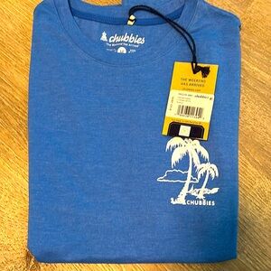 Chubbies Tshirt “The weekend has arrived”